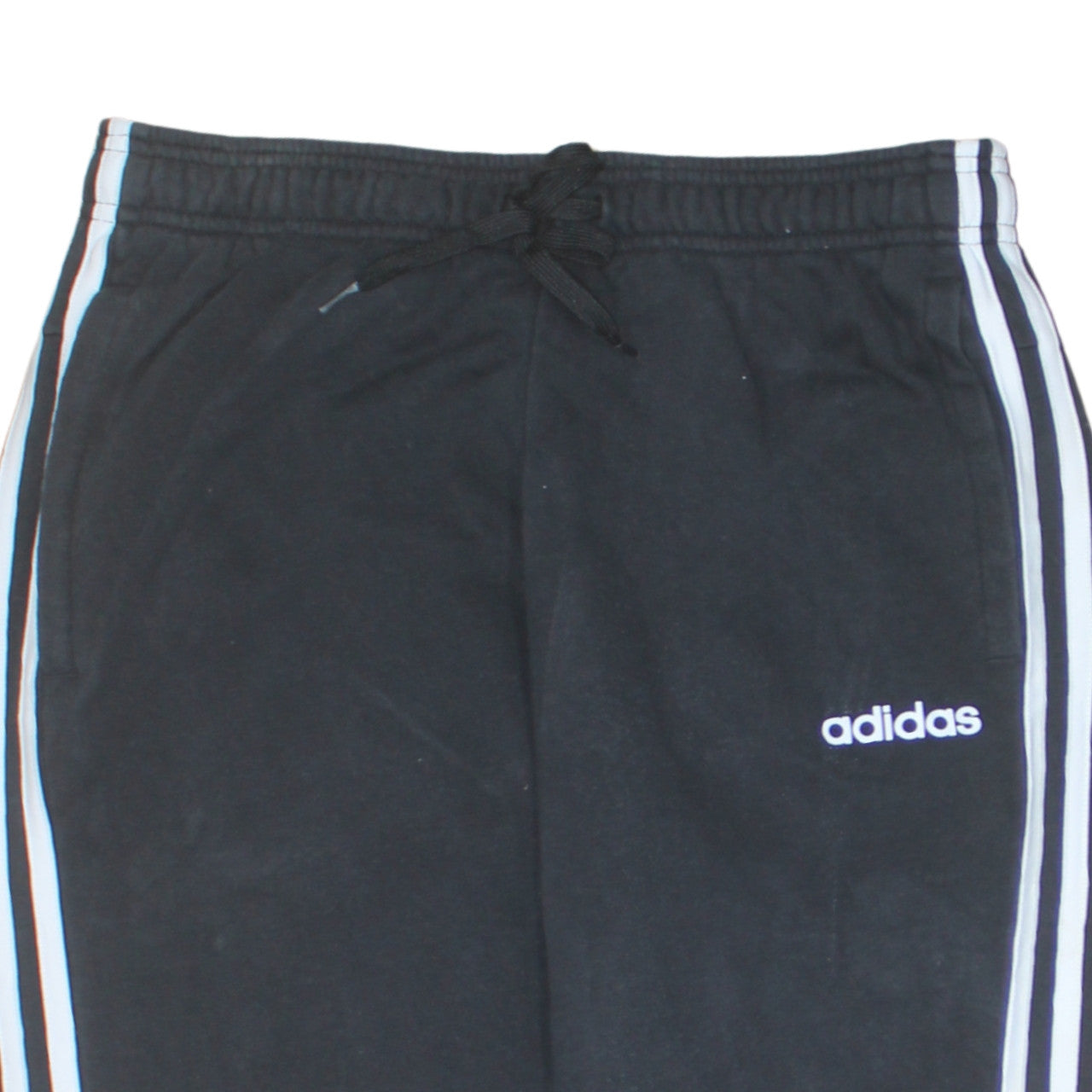 Adidas Mens Black M Jogger Sweatpants with Side Stripes
