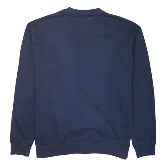 Hard Rock Cafe Men's Blue XL Pullover Crew Neck Sweatshirt