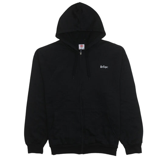 Lee Cooper Mens Black XL Full Zip Hoodie Sweatshirt