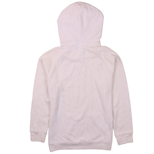 Champion Girls White XL Pullover Hoodie with Embroidered Logo