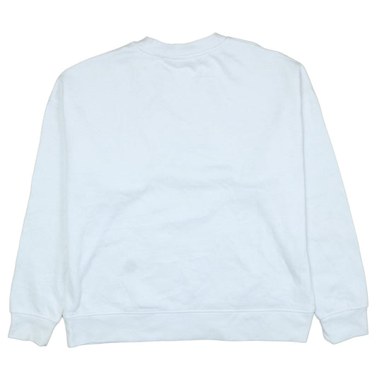 Disney Women White Mickey Mouse Graphic Sweatshirt Size 10/12