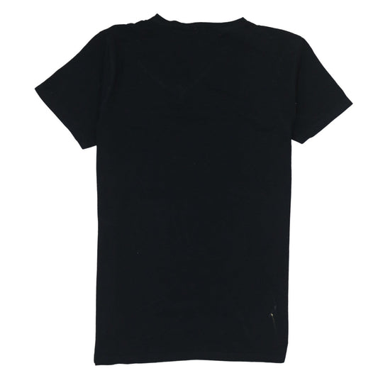 Diesel Men's Black V-Neck Slim Fit Short Sleeve T-Shirt M