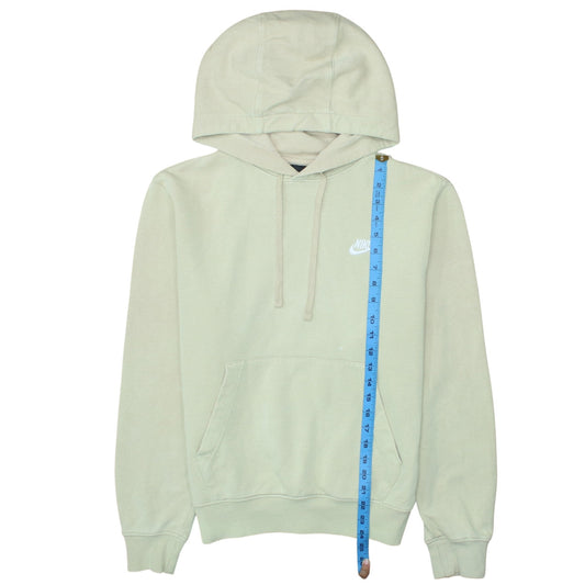 Nike Women's Beige XS Pullover Hoodie with Logo Detail