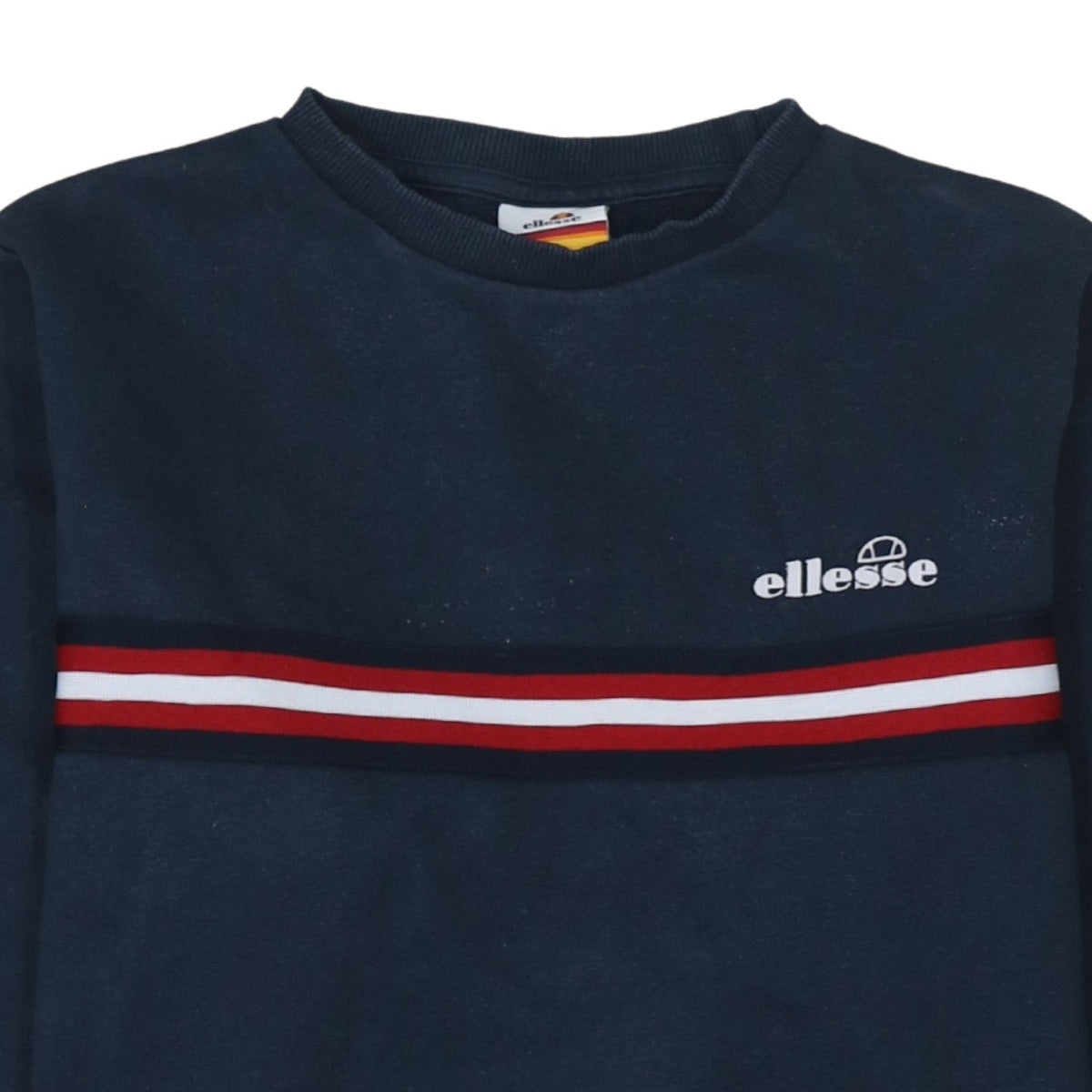 Additional view of Ellesse women’s navy blue crew neck pullover sweatshirt uk 10