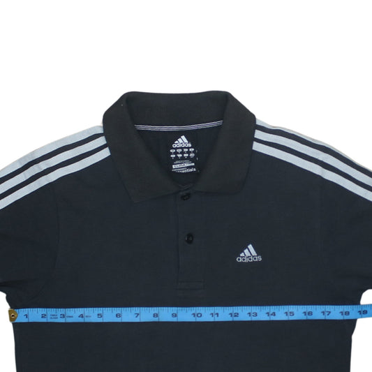 Adidas Men’s Black Climalite Polo Shirt Size S Sports Casual