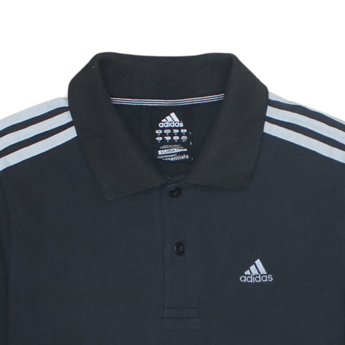 Additional view of Adidas Men’s Black Climalite Polo Shirt, size S, Sports Casual