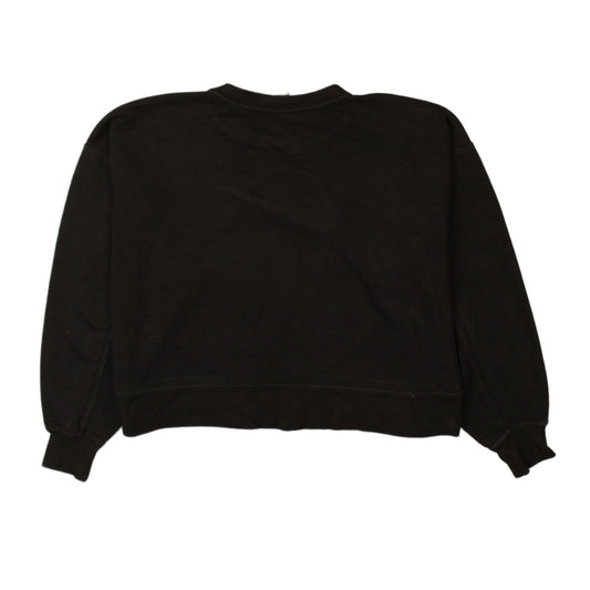 Nike Women's Black Small Crew Neck Pullover Sweatshirt