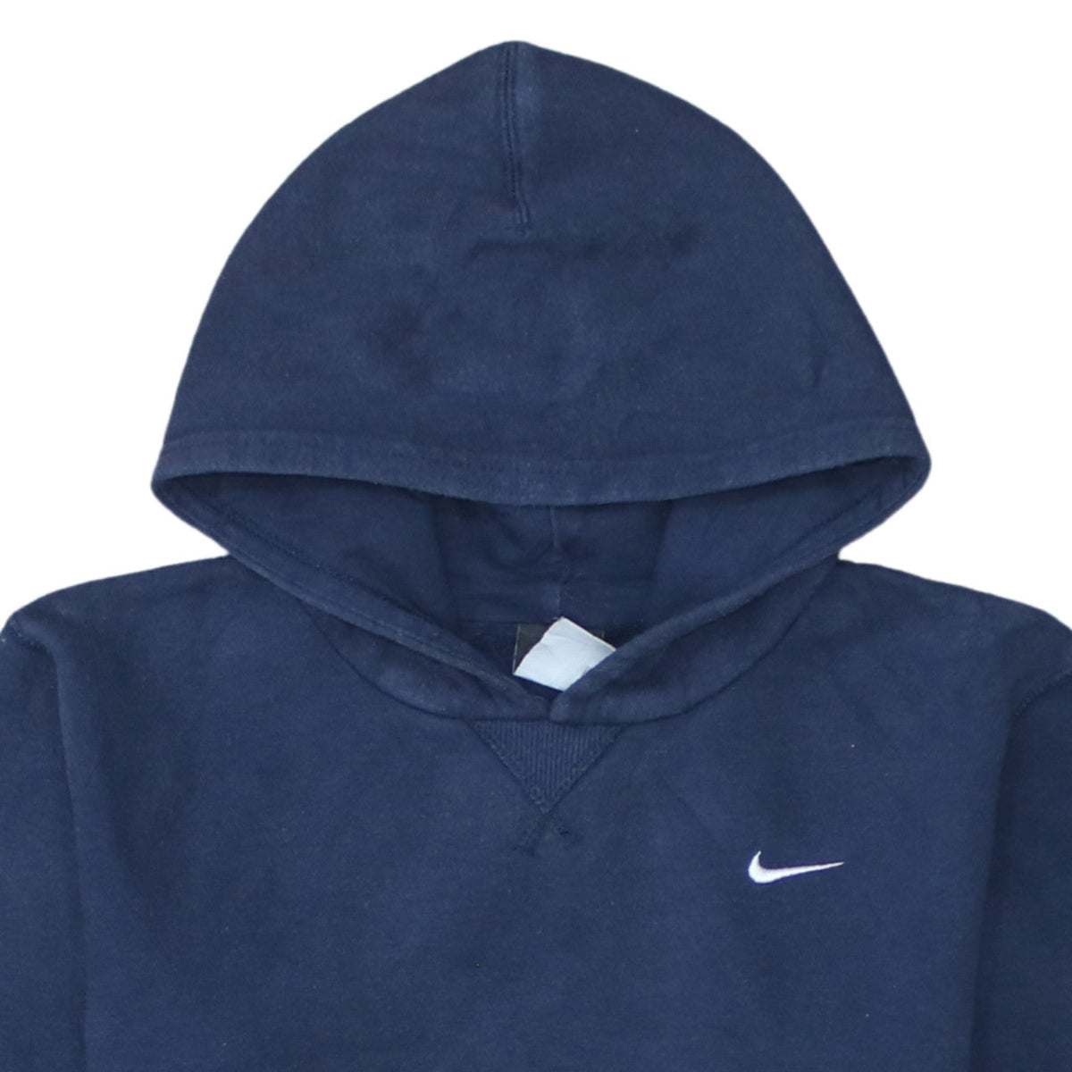 Additional view of Nike boys’ blue pullover hoodie medium 10-12 years fleece sweatshirt