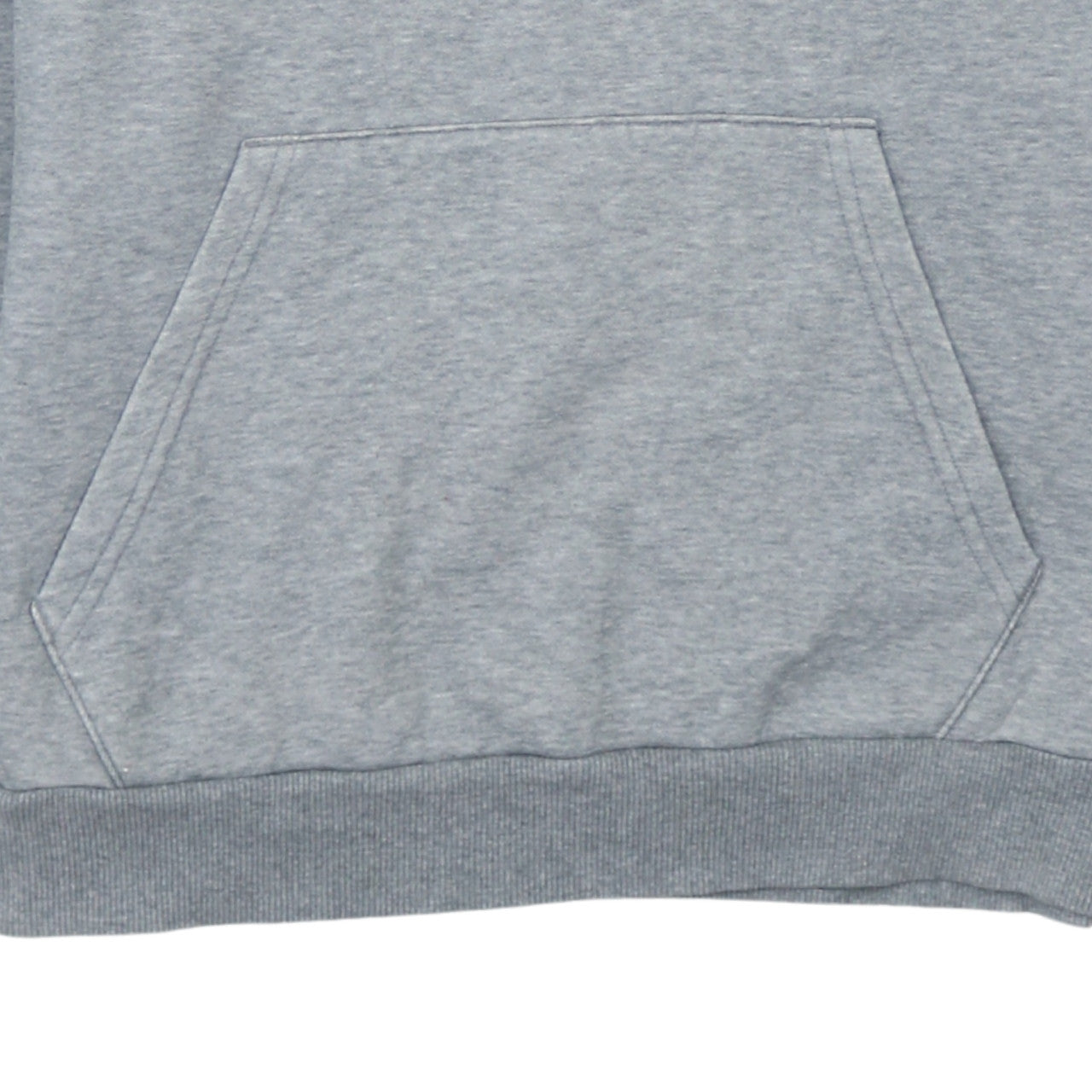 Additional view of Puma men’s grey pullover hoodie m logo athletic sweatshirt