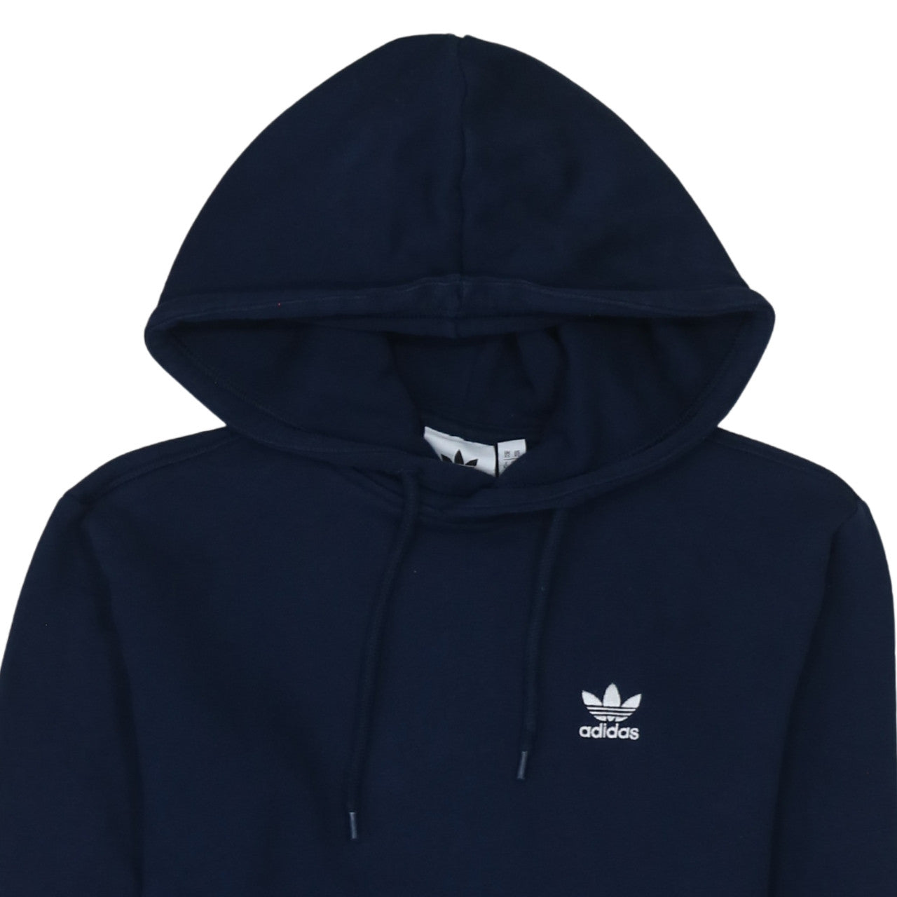 Adidas Men Blue Pullover Hoodie XS Regular Fit Logo Fleece