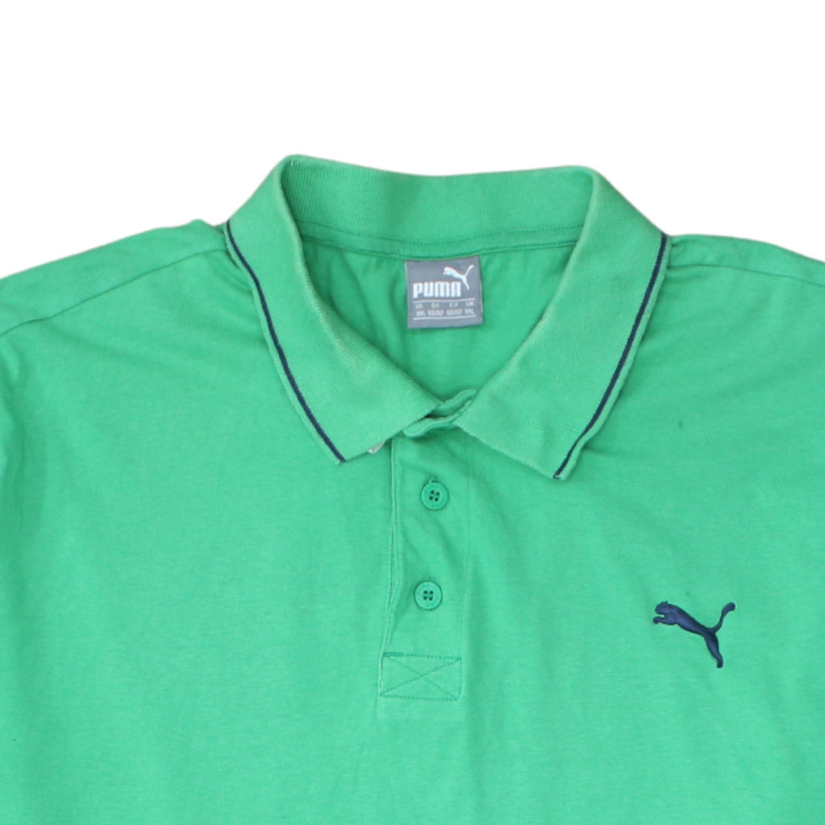 Additional view of Puma Men's Green Cotton Short Sleeve Polo Shirt XL
