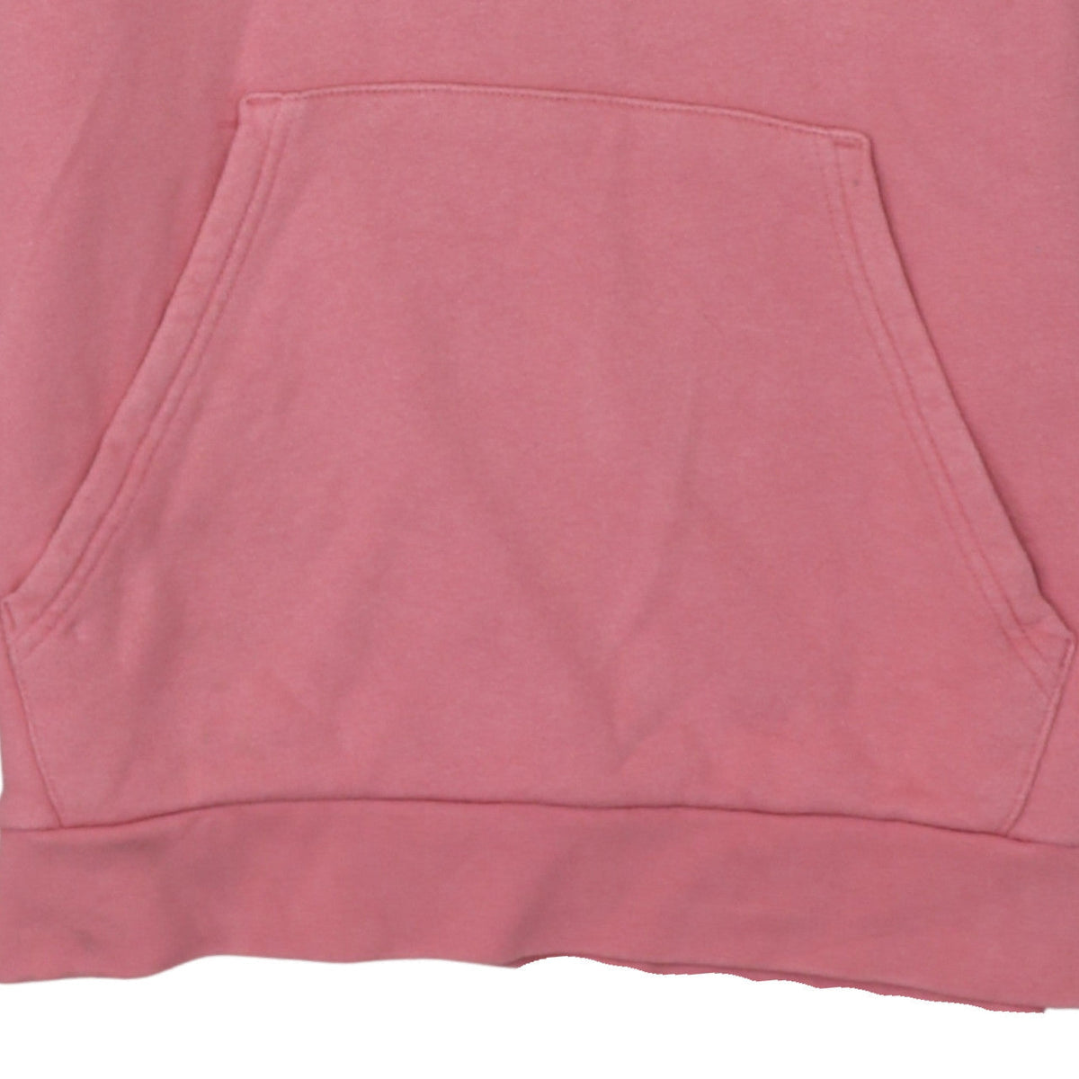 Additional view of Adidas Men's Pink Pullover Hoodie M Logo Fleece Sweatshirt