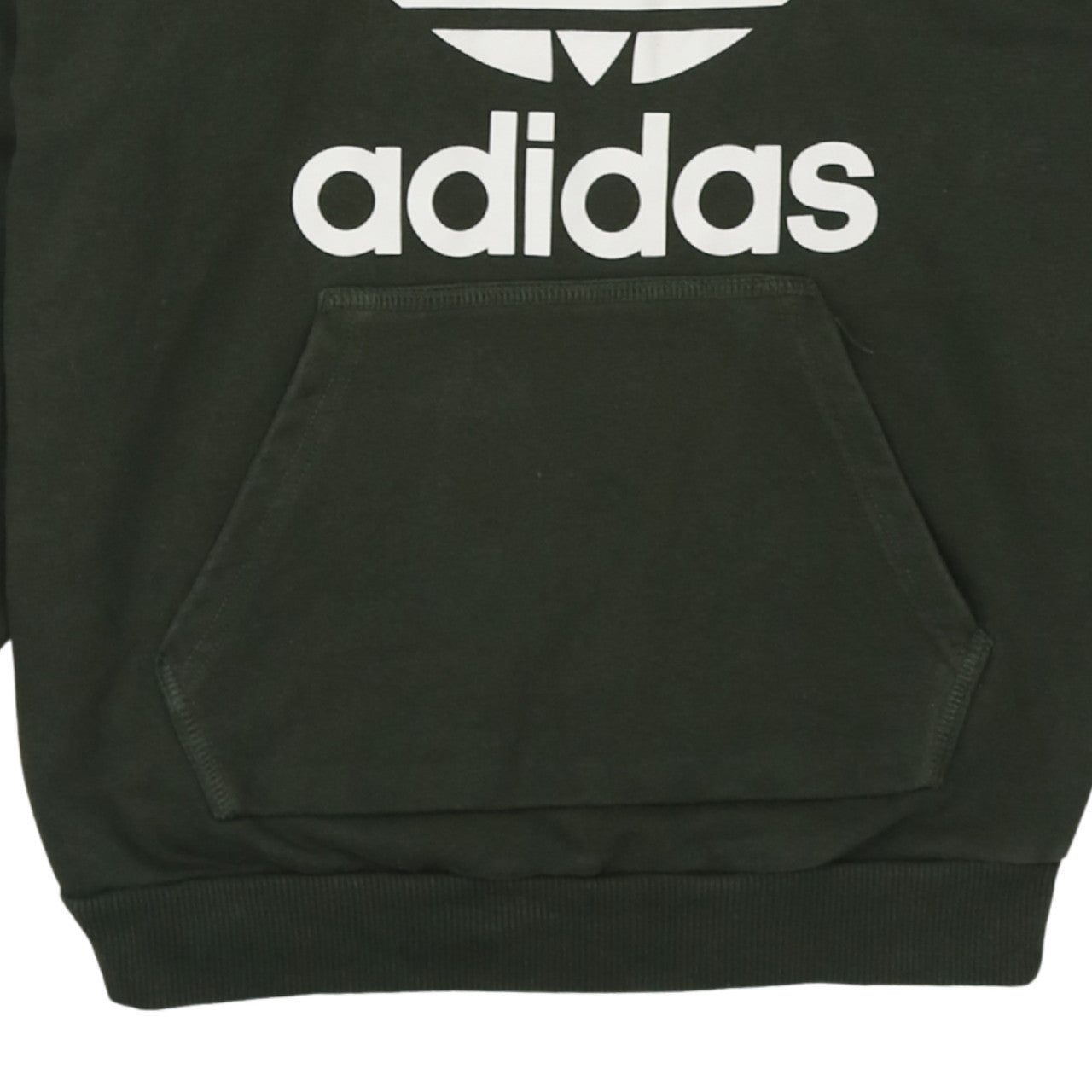Additional view of Adidas women’s military green hoodie xs pullover logo hooded sweatshirt