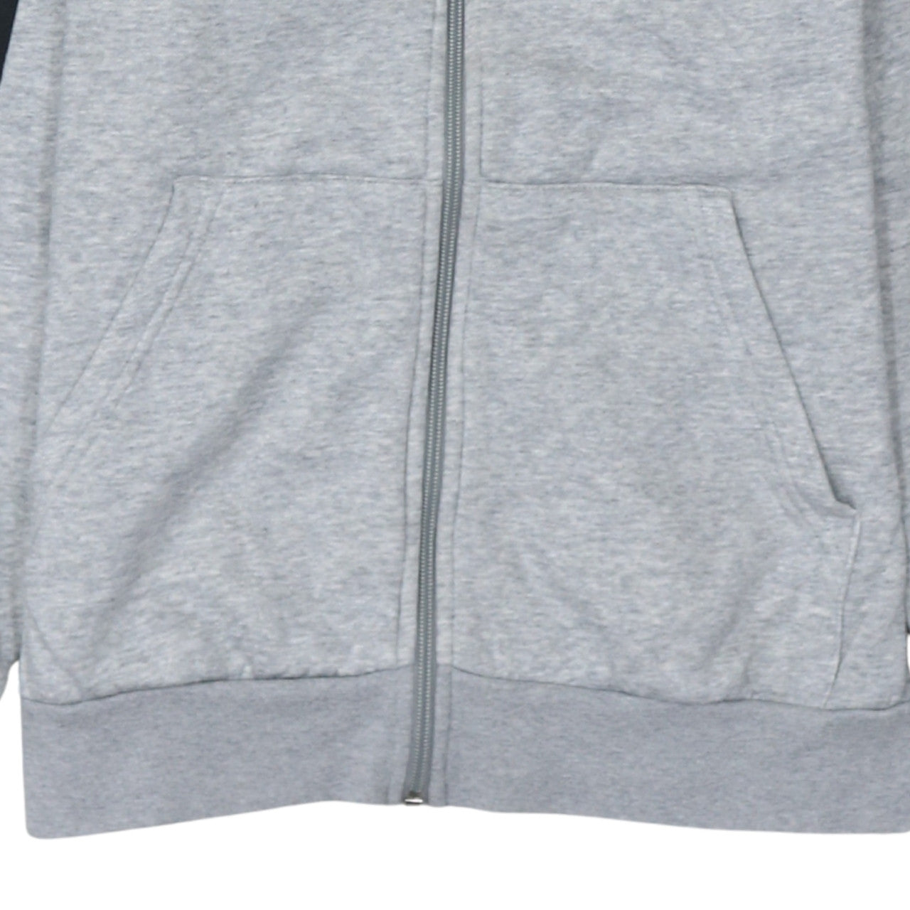 Adidas Boys Grey Full Zip Hoodie 13-14 Years Fleece Sportswear