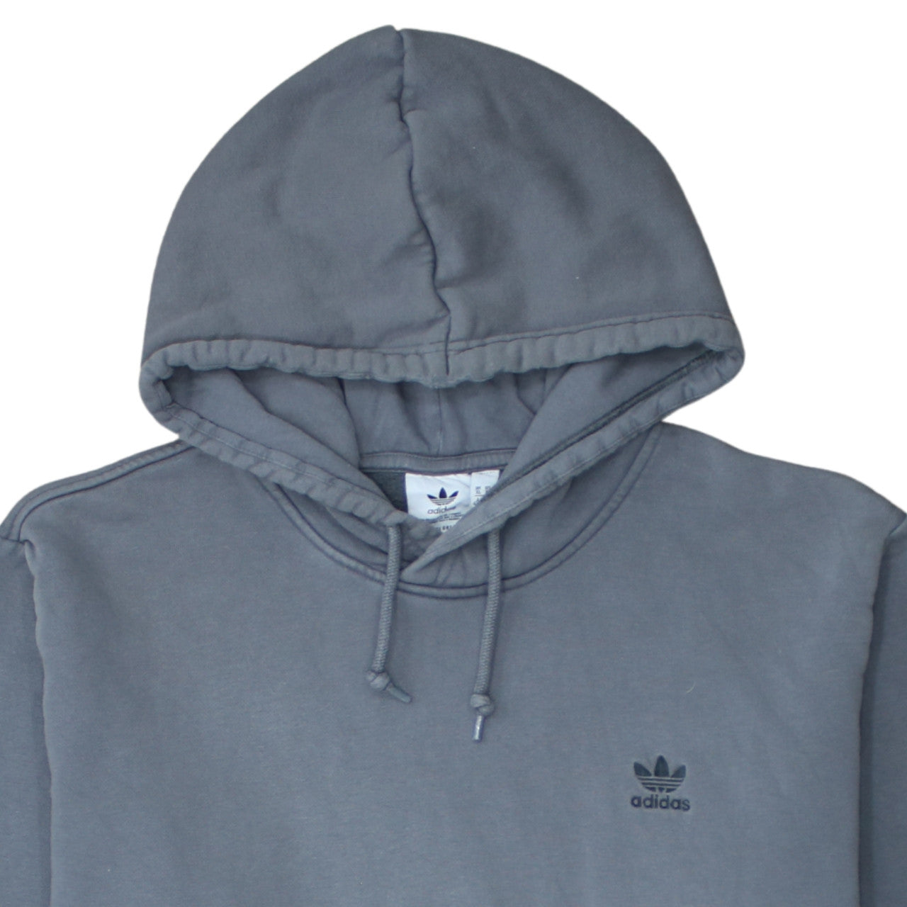 Adidas Men’s Grey XL Pullover Hoodie Fleece Sweatshirt