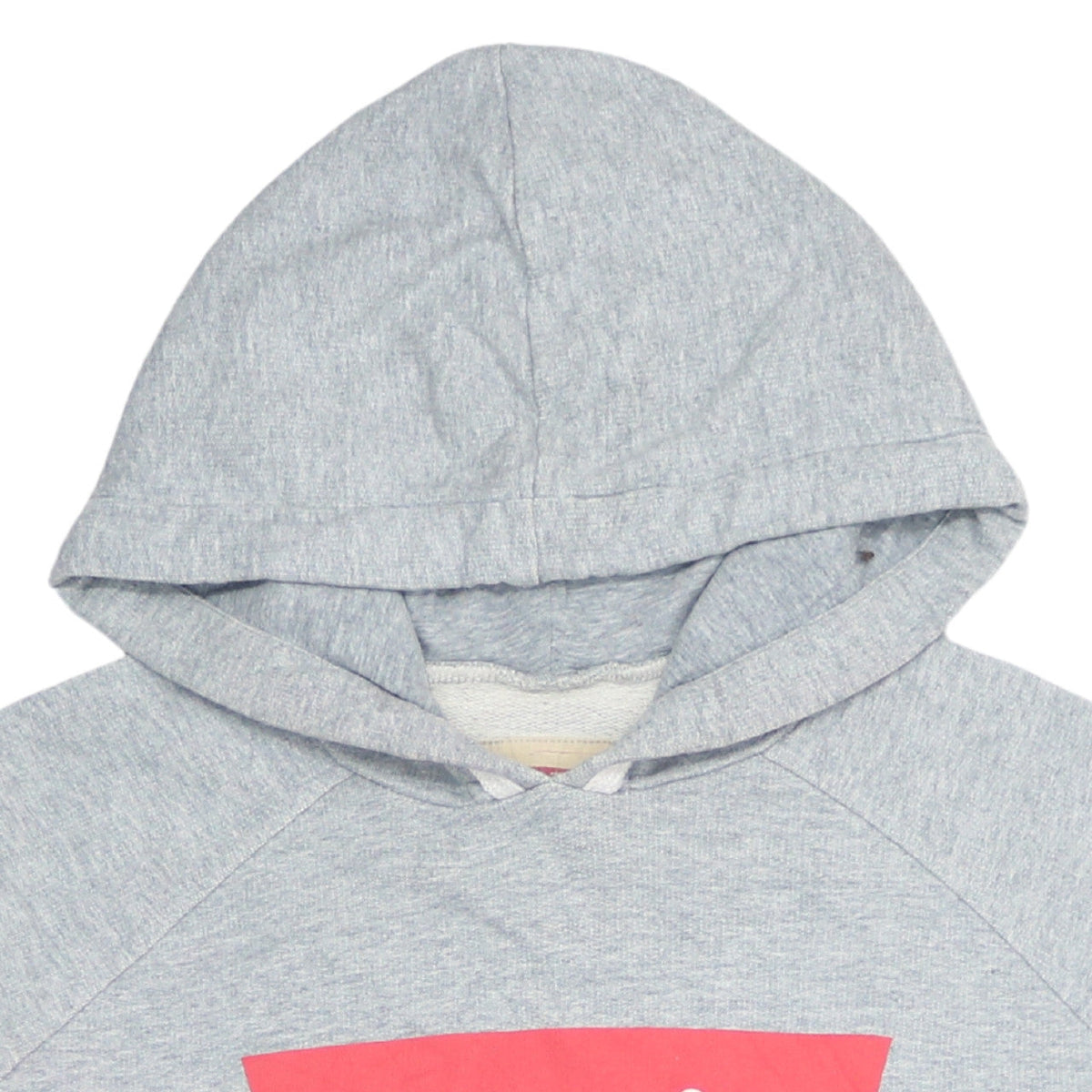 Additional view of Levi's boys’ grey pullover logo hoodie, size 16, years regular fit