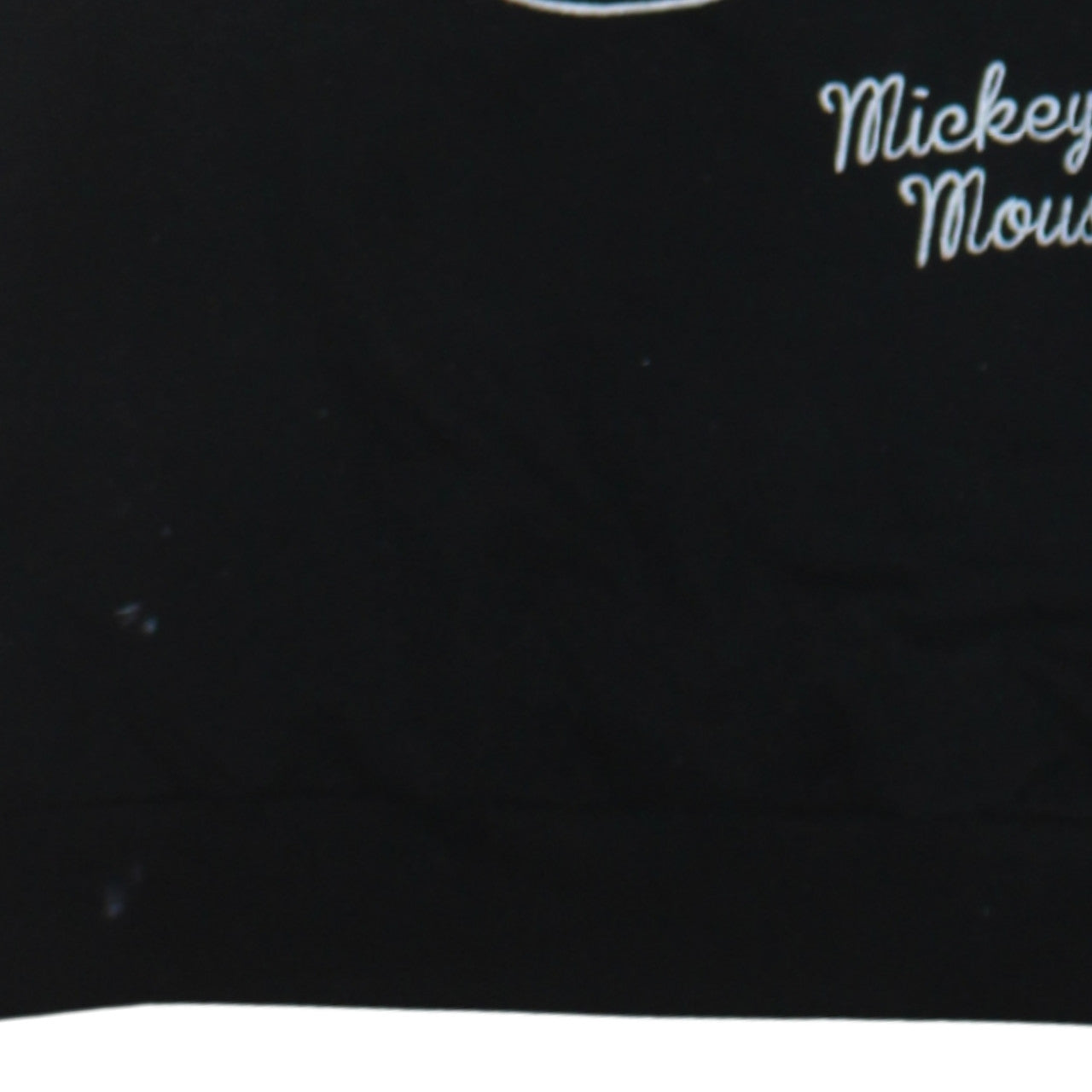 Disney at George Womens Grey & Black Mickey Mouse Sweatshirt Size M