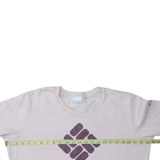 Columbia Women’s Beige Crew Neck Pullover Sweatshirt XL