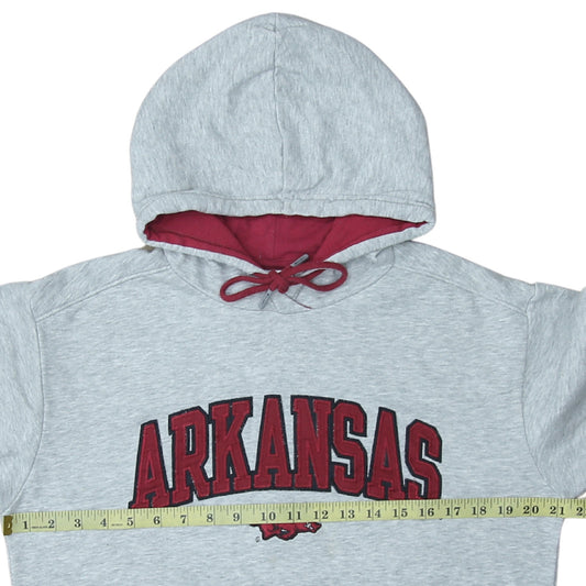 Champion Men’s Grey Arkansas Pullover Hoodie Size S