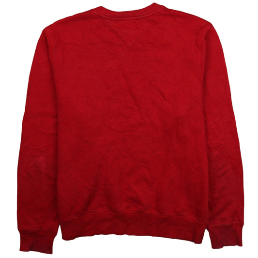Tommy Hilfiger Mens Red XS Crew Neck Pullover Sweatshirt