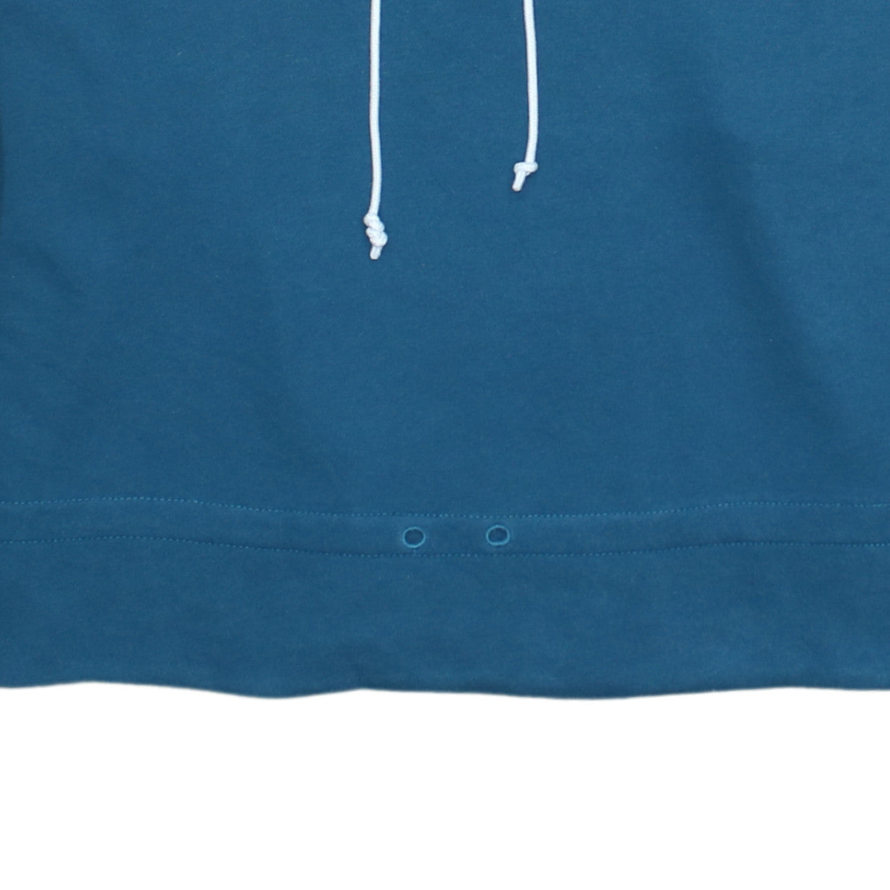 Adidas Women Blue Crop Full Zip Hoodie UK 10 Cotton Blend Sportswear