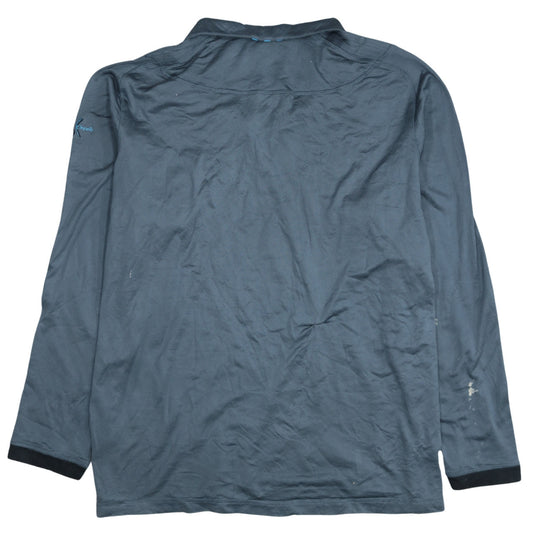 Adidas Mens Blue ClimaWarm 1/2 Zip Golf Sweatshirt XL