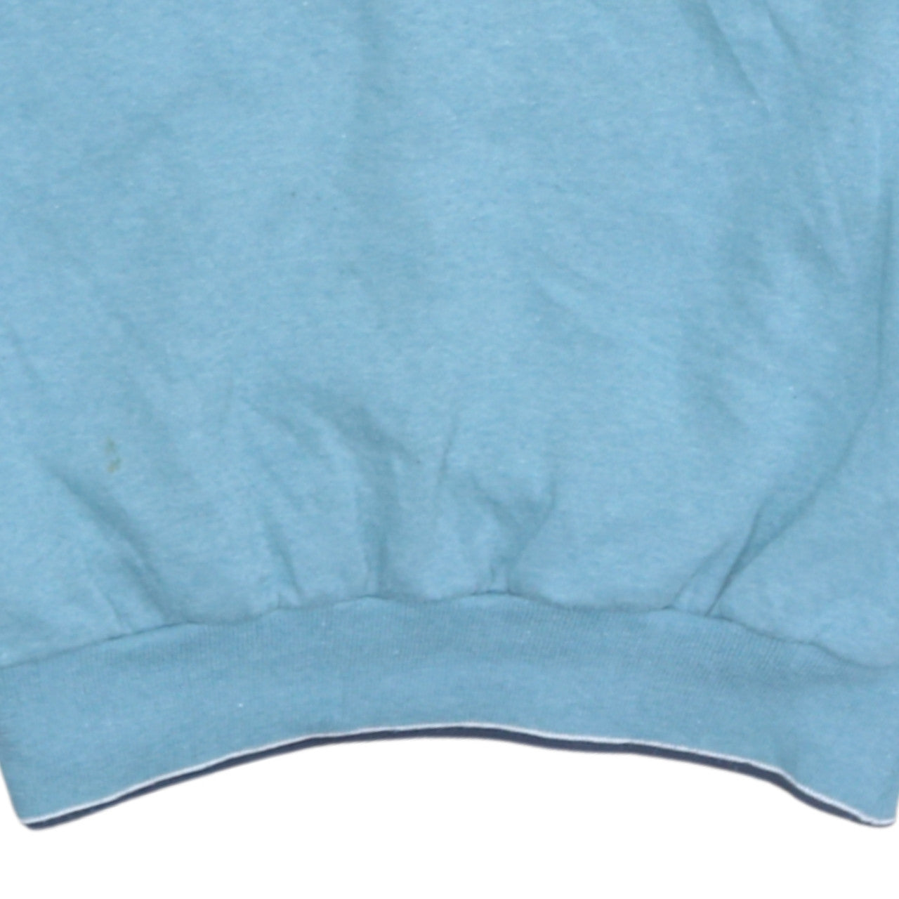 Reebok Womens Blue Logo Pullover Sweatshirt M Regular Cotton Blend