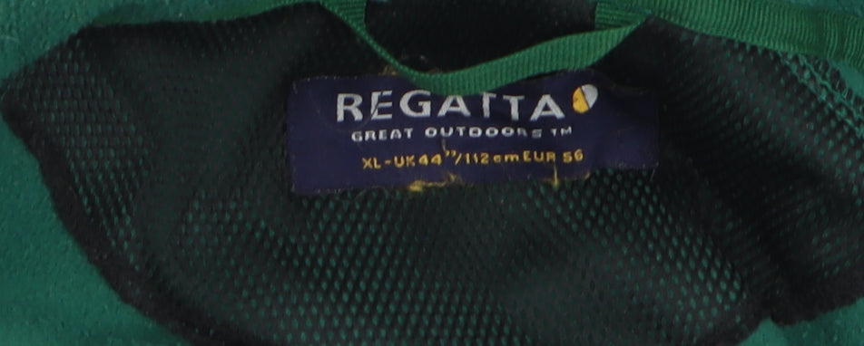 Regatta Men's Green XL Fleece Full Zip Outdoor Jacket