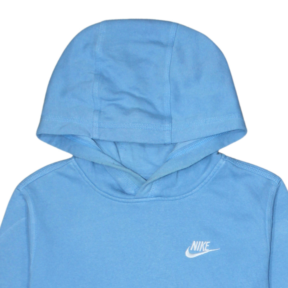 Additional view of Nike boys’ blue pullover hoodie xl 158-170cm cotton logo sweatshirt