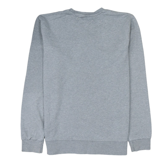 Tommy Hilfiger Men’s Grey XL Crew Neck Cotton Pullover Sweatshirt