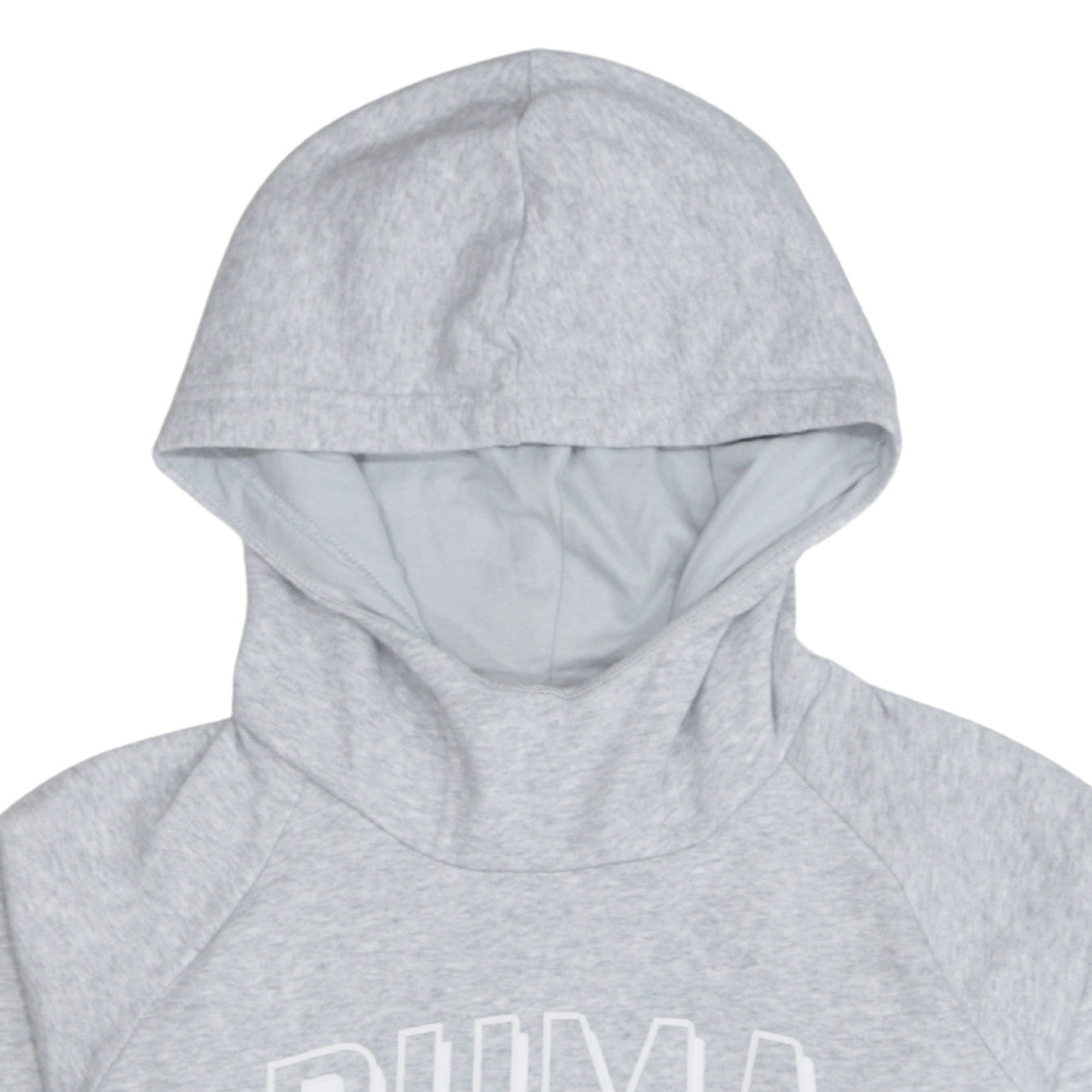 Additional view of Puma Men's Grey Pullover Hoodie, size S, Regular Fit Sportswear