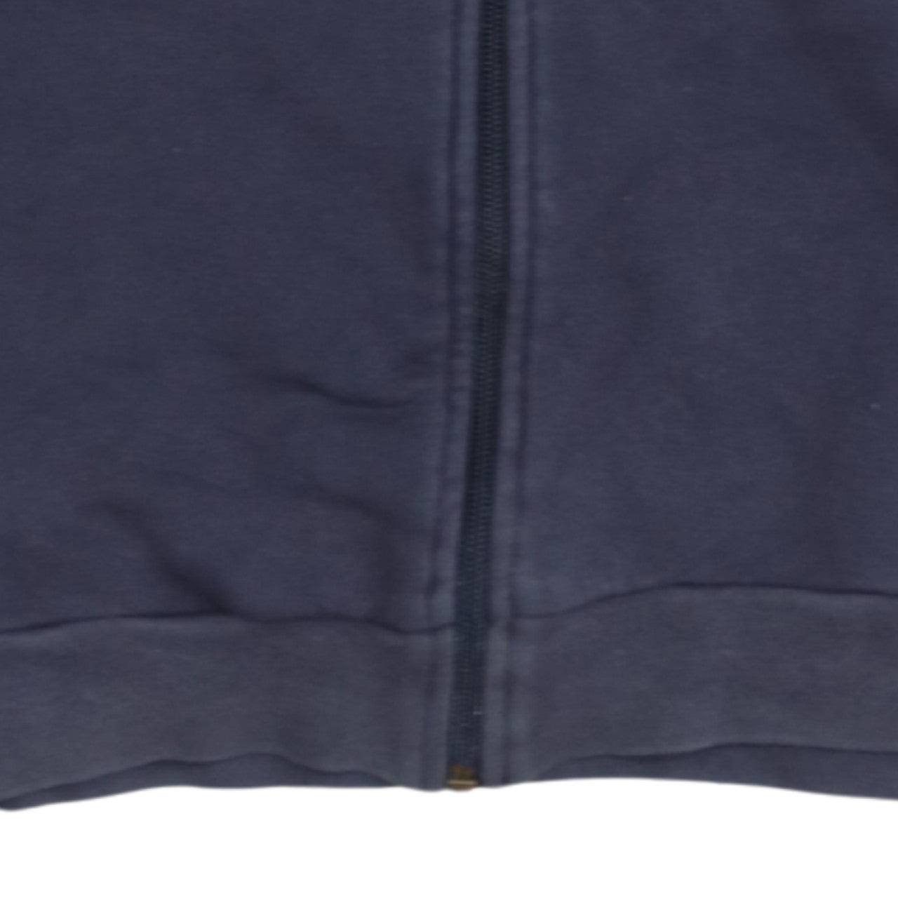 Additional view of Puma women’s navy full zip sweatshirt, size UK 12, cotton blend