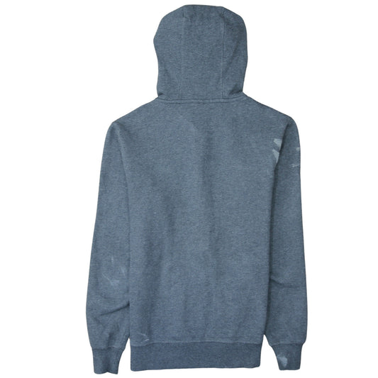 Ellesse Mens Blue Full Zip Hoodie M Regular Fit Logo Fleece