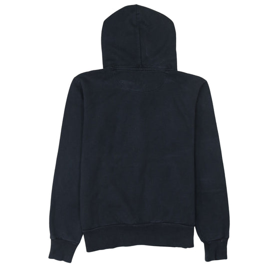 Adidas Mens Black S Pullover Hoodie with Trefoil Logo