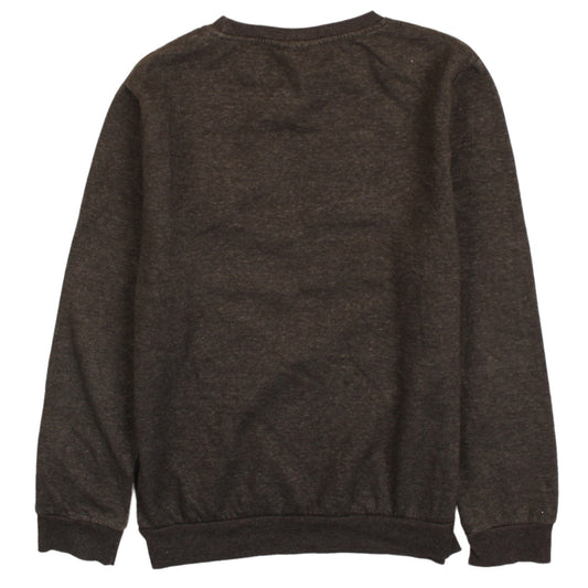 Disney Women Grey Thumper Sweatshirt XS Crew Neck Long Sleeve Pullover