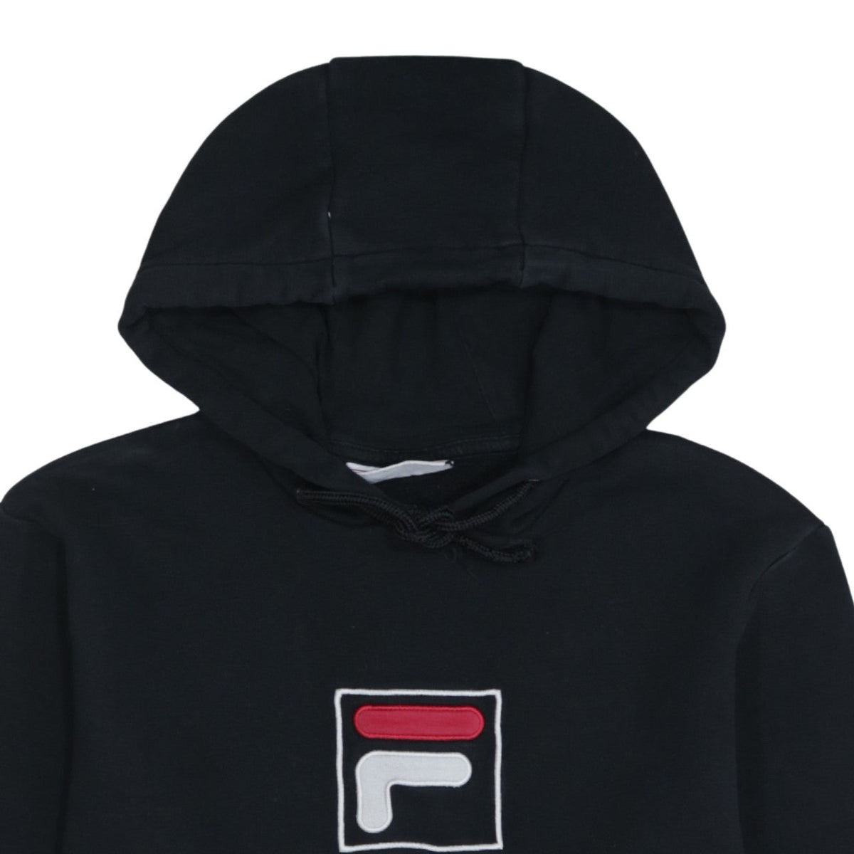 Additional view of Fila Men's Black XS Pullover Hoodie Embroidered Logo Cotton Blend