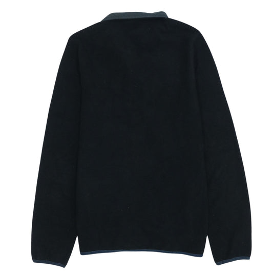 Kappa Women’s Black Fleece Full Zip Jacket Size M Sportswear