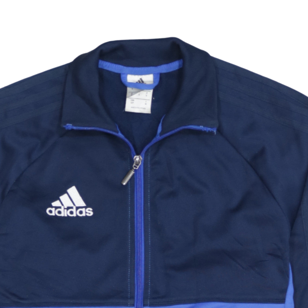 Adidas Men's Blue Full Zip Track Sweatshirt Size S