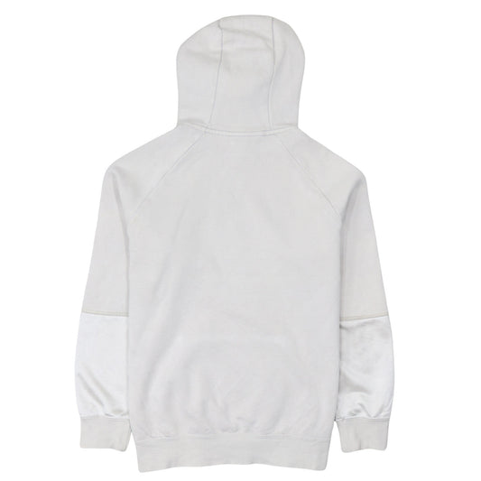 Nike Womens Beige XS Pullover Hoodie Gold Logo Just Do It