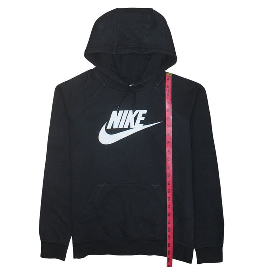 Nike Men's Black Pullover Hoodie Logo Graphic Size S