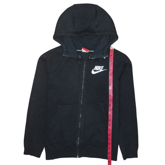 Nike Men's Black Full Zip Hoodie Size M Sports Casual