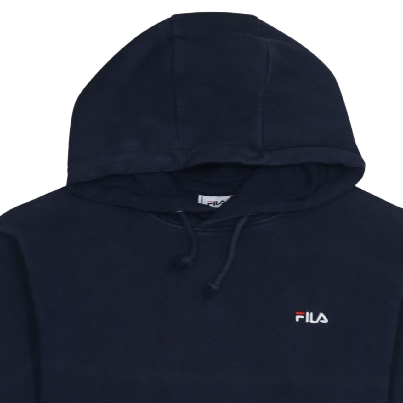 Additional view of Fila Men's Blue Pullover Hoodie, size M, Embroidered Logo Sportswear