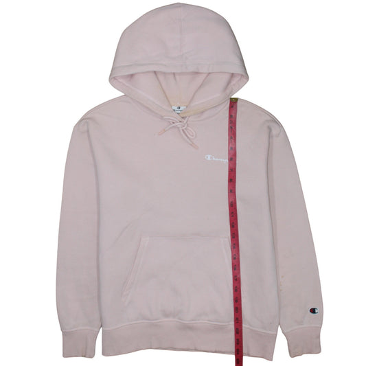 Champion Women's Pink Pullover Hoodie Small Cotton Blend Casual