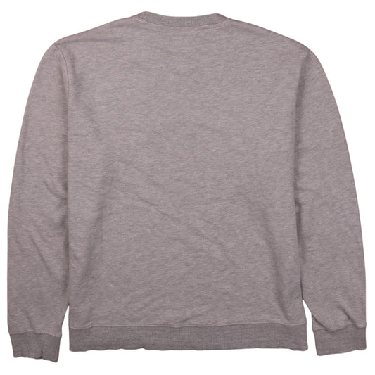 Champion Mens Grey XL Pullover Crew Neck Embroidered Sweatshirt