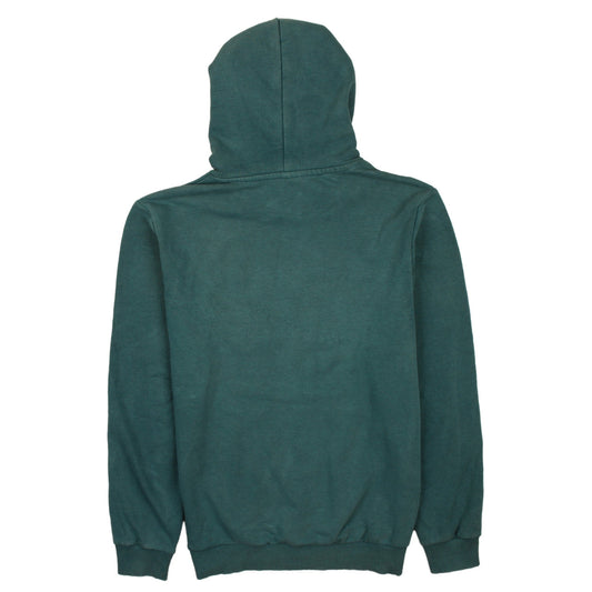Puma Men's Green Pullover Hoodie S Logo Graphic Sweatshirt