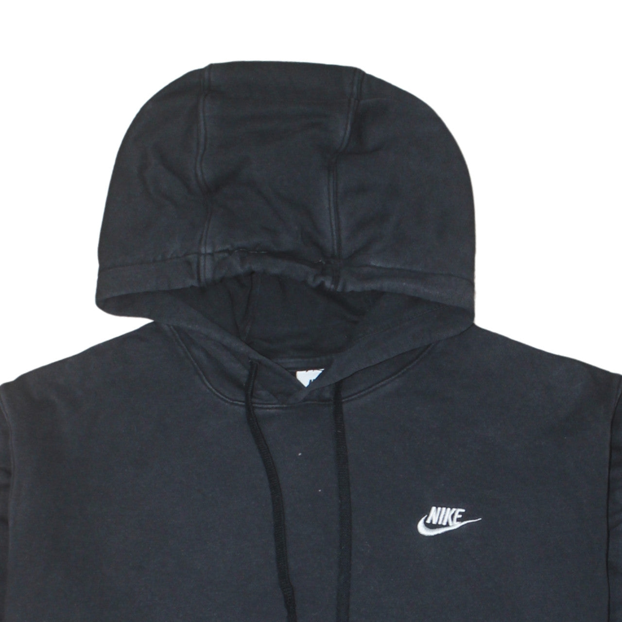 Nike Womens Black Medium Pullover Hoodie Sweatshirt Casual Sportswear
