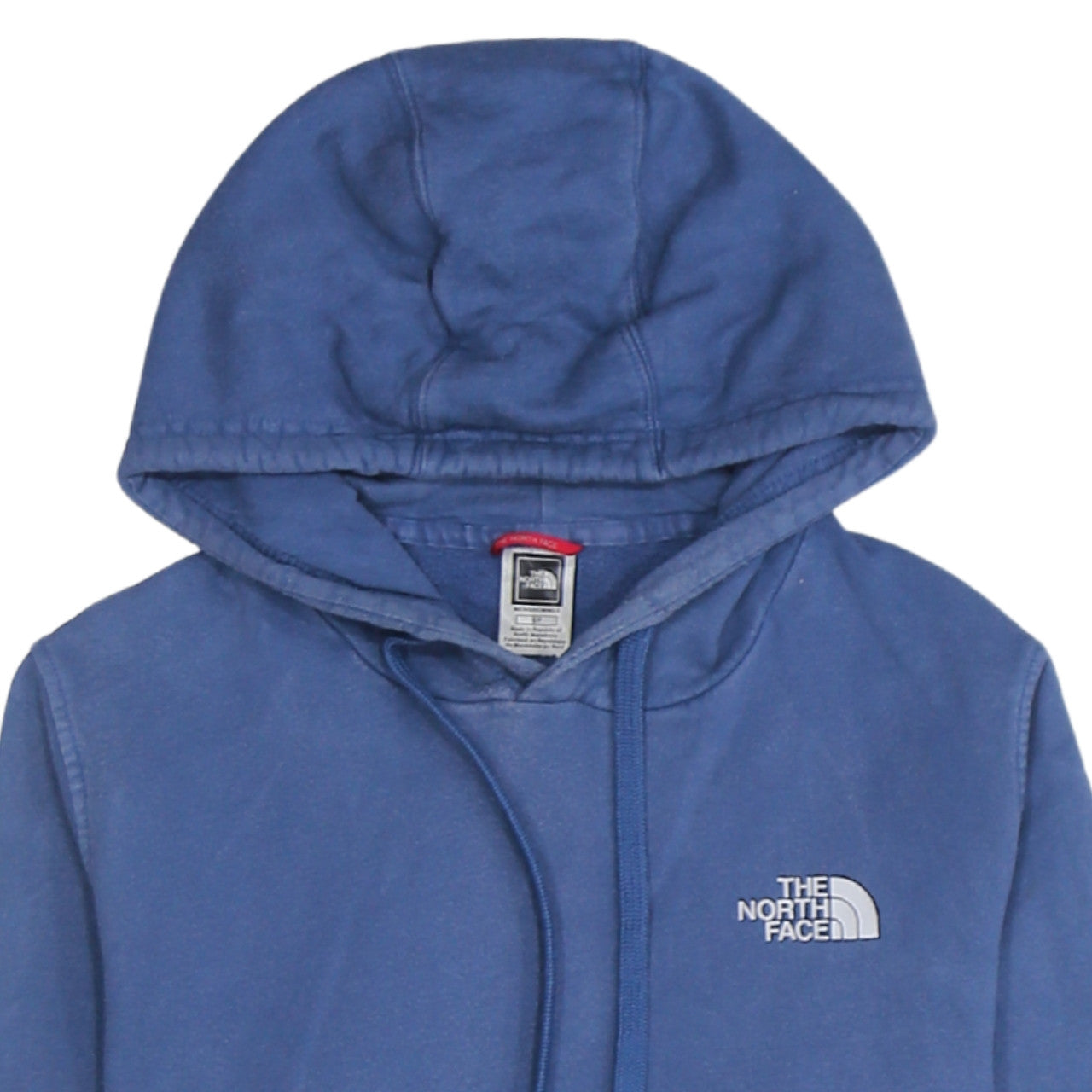 The North Face Men's Blue Cotton Hooded Sweatshirt S Outdoor Style