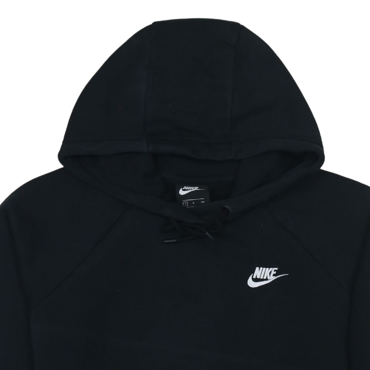 Nike Men's Black Pullover Hoodie Small Regular Fit Fleece Sweatshirt
