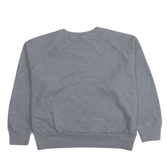 Adidas Women’s Grey XL Crew Neck Pullover Sweatshirt Classic Logo