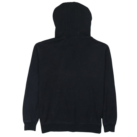 Champion Men's Black Small Pullover Hoodie Cotton Logo Sweatshirt